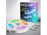 I rgbic led Strip 10 m i Capteur de musique i Music Sync i Barre lumineuse i Strips i Ruban avec télécommande de changement de couleur i Ruban