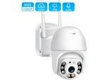 Camera Ip Wifi De Surveillance Exterieure Securite Sans Fil Hd 1080P Vision Nocturne Detection De Mouvement 2 Way Audio Ptz Controle