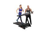 Miweba Sports Laufband Home Track HT5000, mit Steigung, 2000 Watt, große Lauffläche, 1-18 km/h (Schwarz)