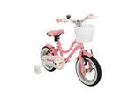 Actionbikes Kinderfahrrad Starlight 12 Zoll, Rosa, Stützräder, Fahrradkorb, Klingel, Kettenschutz (Classic)