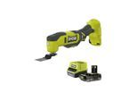 Ryobi - Pack Multitool RMT18-0 - 18V One+ - 1 batterie 2.0Ah - 1 chargeur rapide RC18120-120