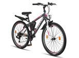 Licorne Bike Guide Premium Mountainbike in 20, 24 und 26 Zoll - Fahrrad für Mädchen, Jungen, Herren und Damen - Shimano 21 Gang-Schaltung, Kinderfahrrad, Kinder