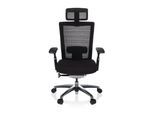 hjh OFFICE High End Bürostuhl NOVA PRO I Stoff/Netzstoff mit Armlehnen