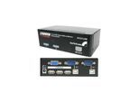 StarTech.com 2 Port Professional USB KVM Switch Kit mit Kabel - KVM Switch - 2 Anschlüsse