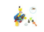Sand- und Wasserspieltisch Pirat Jack 21 Teile