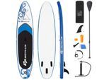 COSTWAY 335 x 76 x 15cm Aufblasbares Stand Up Paddling Board, mit Paddel