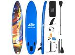 COSTWAY 335 x 76 x 15cm Aufblasbares Stand Up Paddling Board, mit Paddel