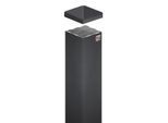 Zaunpfosten 9x9x160cm Anthrazit