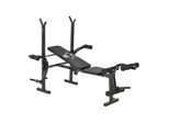 ArtSport Multifunktion Hantelbank ProfiGym 1000 mit Langhantelablage, Beincurler & Butterfly