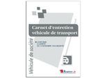 Signaletique.biz France - Carnet d'entretien pour les véhicules de transport (RM002). Carnet d'entretien professionnel - A4