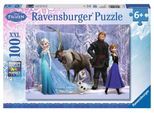 Ravensburger Puzzle Disney Frozen, Im Reich der Schneekönigin, 100 Puzzleteile, Made in Germany, FSC® - schützt Wald - weltweit, bunt