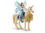 Schleich® Spielfigur »BAYALA®, Eyelas Ausritt auf Goldfarbeneinhorn (42508)«