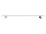 borchardt Möbel Schreibtischaufsatz Wallis, 150 cm Breite, weiß