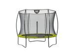 EXIT Silhouette Trampolin + Sicherheitsnetz 305 (10ft) Lime Grün