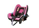 BabyGo Babyschale Travel XP, rosa|schwarz