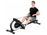 Rameur pliable,matériel de sport,Résistances à réglage, Rameur d'appartement Silencieux, Ecran lcd adapté au Fitness à Domicile Gearstone