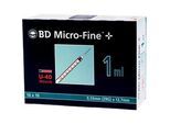 BD Micro-Fine+ Insulinspr.1 ml U40 12,7 mm 100X1 ml