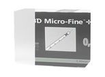 BD Micro-Fine+ Insulinspr.0,5 ml U40 8 mm 100X0.5 ml