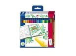 Staedtler triplus® fibre tip pen promotion set with pencil and eraser