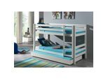 Vipack Furniture Etagenbett Pino mit Bettschublade, weiß