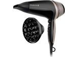 Remington Haartrockner THERMAcare PRO 2300 (D5715), 2300 W, 2.100 Watt, Ionengenerator, Stylingdüse & Diffusor, schwarz