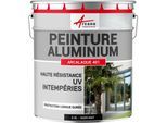 Arcane Industries - Peinture aluminium fenêtre veranda portail - 2.5 l Noir Mat - ral 9005 Noir Mat - ral 9005