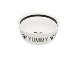 Trixie Bowl ceramic 2.6 l/ø 25 cm white/black