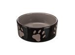 Trixie Ceramic Bowl w/ paws 0.8 l/ø 16cm