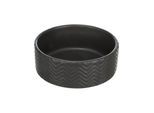 Trixie Ceramic Bowl dog 0.4 l/ø 13 cm black