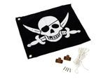 AXI Piraten Fahne mit Hissystem