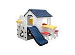 Kinder Spielhaus mit Rutsche - Garten Kinderhaus ab 1 - Indoor Kinderspielhaus