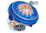 monzana Poolbodensauger, Poolboy500 Kabellos Vollautomatisch 80 Min Akku 5200mAh Li-Ion 80m², blau