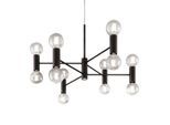 Modo Luce Chandelier Hängelampe 13fl 107cm schwarz