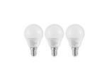 Lindby LED-Lampe E14 G45 4,5W 3.000K opal 3er-Set