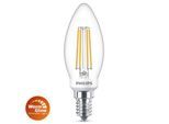 Philips LED-Lampe E14 B35 3,4W 2.700K WarmGlow