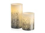 Pauleen Glowing Glitter Candle LED-Kerze 2er Set