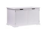 Dobar XL-Design-Katzenschrank weiß