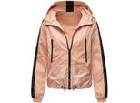 NAVAHOO Damen Ultraleichte Wendejacke 2-in-1 Übergangsjacke mit Kapuze Sunitaa