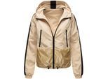 NAVAHOO Damen Ultraleichte Wendejacke 2-in-1 Übergangsjacke mit Kapuze Sunitaa