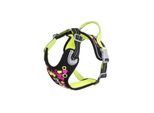 Hurtta Weekend Warrior Neon Harness licorice 45-60 cm