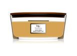 Woodwick Seaside Mimosa geurkaars met een houten lont (hearthwick) 453.6 g
