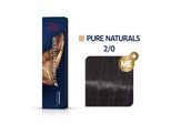 Wella Professionals Koleston Perfect Me+ Pure Naturals 2/0 schwarz 60ml