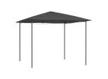 vidaXL Pavillon 3x3x2,6 m Anthrazit 160 g/m²