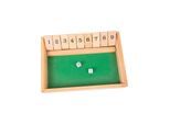 Small Foot - Shut the Box Wooden Dice Game