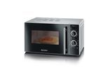 SEVERIN Mikrowelle "mit Grill MW7771", schwarz, B:45,2cm H:26,2cm T:35,2cm, Mikrowellen, Mikrowelle