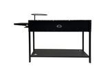 Mangal Batyr xl Schaschlikgrill 100cm mit Ablage und Topfhalter - schwarz