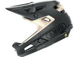 Mountainbikehelm ABUS "AIRDROP MIPS" Gr. S, schwarz (schwarz gold), Helme, S/M Kopfumfang: 52cm - 58cm