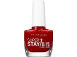 MAYBELLINE NEW YORK Nagellack Superstay 7 Days, rot