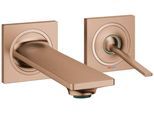 GROHE 2-Loch Waschtischarmatur Unterputz Allure 19309_2 FMS Ausl. 154mm warm sunset gebürstet, 19309 19309DL2