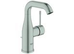 GROHE Waschtischarmatur Essence M-Size schwenkbarer U-Auslauf supersteel, 24173DC1 24173DC1